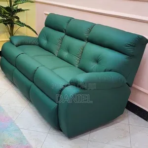 Sofa Chair - Full Springs, Fiber, Sponge, Grade 1 Leather