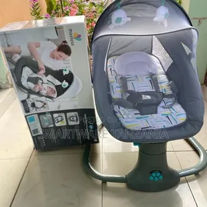 Electric Baby Swing Cradle with Adjustable Swing