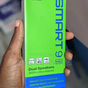 New Infinix Smart 9 128GB Black