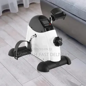 Compact Under Desk Exercise Bike with LCD Display