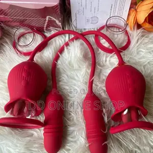 Pulsating Rose Vibrator G-Spot and Clitoral Stimulator
