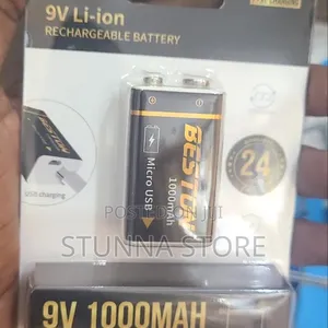 Beston 9V 1000mAh Rechargeable Battery