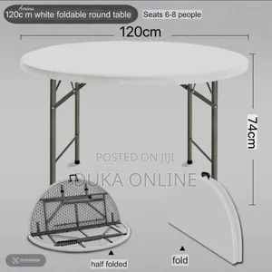Foldable Round Table
