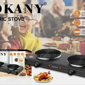 Electric Double Plate Stove