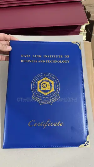 Branded Certificate Folders - Minimum Order 150pcs