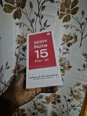 New Xiaomi Redmi Note 15 Pro+ 512GB Black