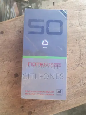 New Infinix Note 50s 256GB Black