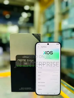 New Infinix Note Edge 128GB Black