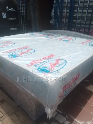 12" King Size Latex Foam Mattress - Firm