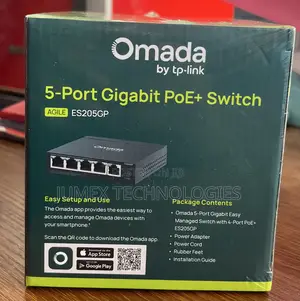 TP-Link Omada ES205GP 5-Port Gigabit PoE+ Managed Switch