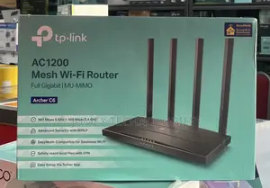 TP-Link Archer C6 AC1200 Mesh Wi-Fi Router