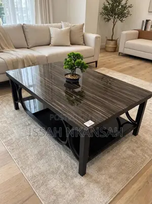 Rectangle Center Table - Black