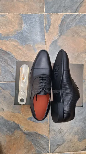 Berluti Plain Toe Oxford Leather Shoes
