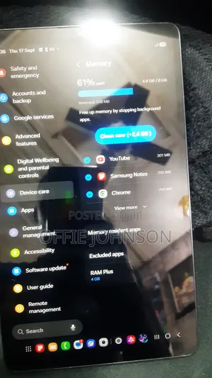 Samsung Galaxy Tab A11 128GB Gray