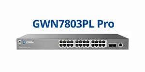 Grandstream GWN7803PL Pro 24-Port Gigabit PoE+ Managed Switch