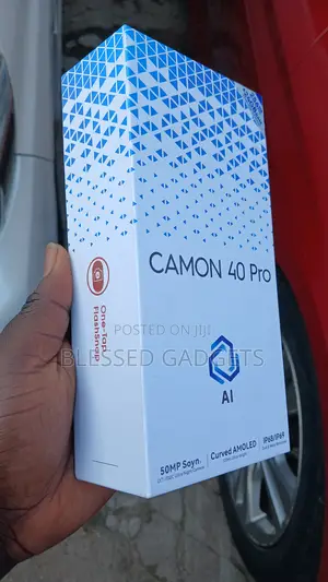 New Tecno Camon 40 Pro 4G 256GB Gray