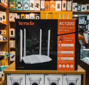 Tenda AC5 AC1200 Smart Dual-Band WiFi Extender & Router