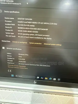 HP EliteBook 840 G7 Laptop - Core i7, 16GB RAM, 512GB SSD