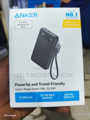 Anker Power Bank (10000mAh, 22.5W)