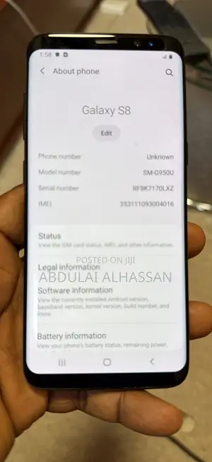 Samsung Galaxy S8 64GB Black