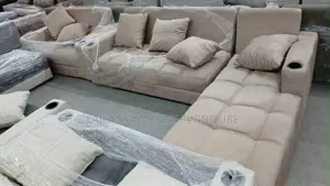 Imported L Shaped Sofa Set - Brand New