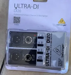 Behringer Ultra-DI DI20 Active 2-Channel DI Box/Splitter