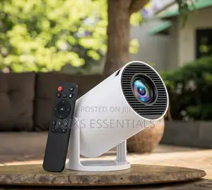 Smart hy300 Mini Projector with Adjustable Stand