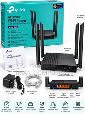 TP-Link Archer C64 AC1200 Wi-Fi Router