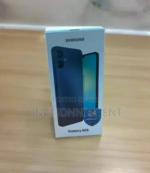 New Samsung Galaxy A06 128GB Black