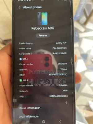 Samsung Galaxy A06 64GB Blue