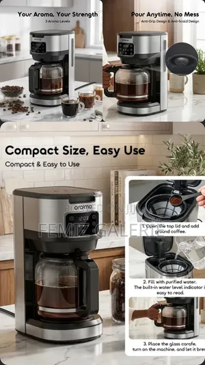 Oraimo BrewDrip 1.5L Drip Coffee Maker