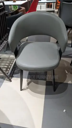Zuo Modern Accent Chair - Grey PU Leather