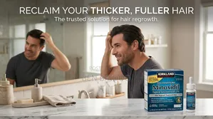 Kirkland Men's Hair Growth Pack (6-Month Supply)