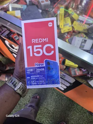 New Xiaomi Redmi 15C 4G 256GB Black