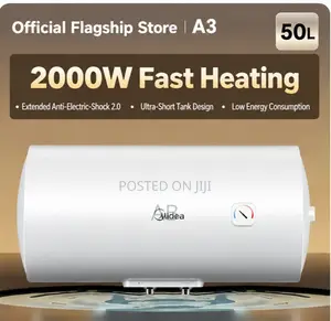 Midea Flagship 50L Compact Storage Water Heater (Model A3)