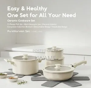 Oraimo Ceramic Cookware Set - Brand New