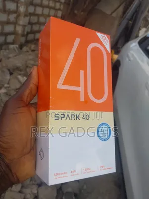 New Tecno Spark 40 256GB Gray