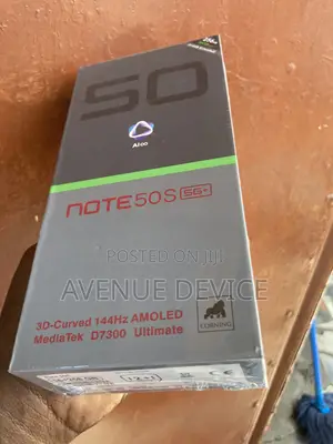 New Infinix Note 50s 256GB Black