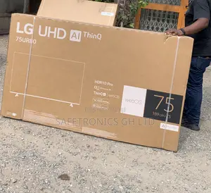 LG 75 Inch 4K UHD LED Android TV (75UR80)