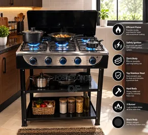 Nasco 50x50 Gas Cooker with Oven