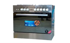 Midea 5 Burner 90x60cm Gas Cooker with Oven & Grill (LMG90030)