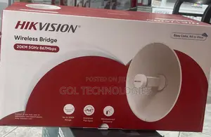 Hikvision 20km 5GHz Wireless Bridge DS-3WF20KS-S-ACG