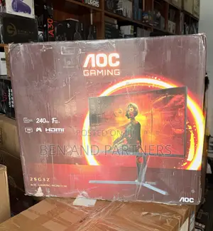 AOC 25" FHD IPS 240Hz HDR Gaming Monitor