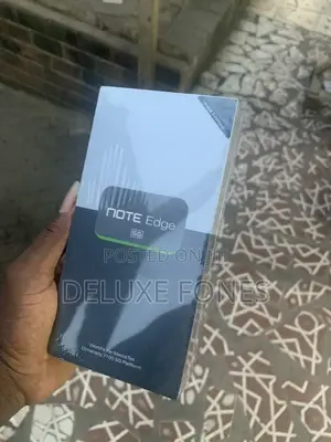 New Infinix Note Edge 256GB Black