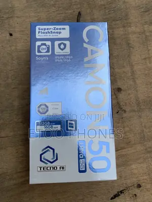 New Tecno Camon 50 Ultra 512GB Gray