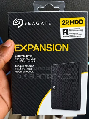 2TB Original Seagate Expansion Hard Drive