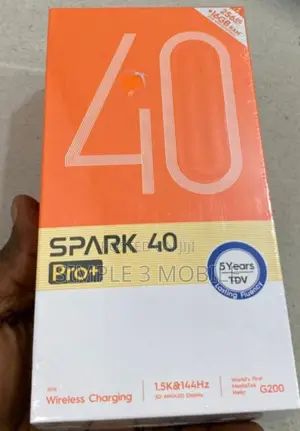 New Tecno Spark 40 Pro+ 256GB Gold
