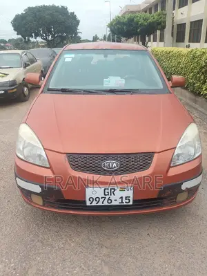 Kia Rio SX 2010 Orange Sedan