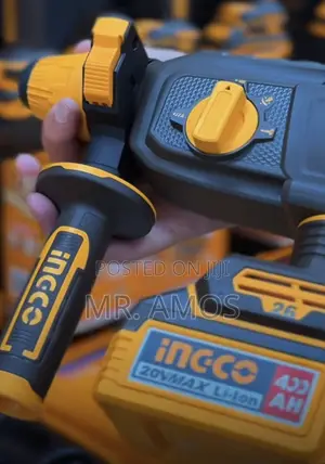 Ingco 26mm Cordless Brushless Rotary Hammer Kit (2x4.0Ah Battery)