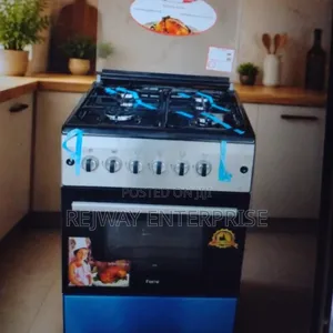 Royal 4-Burner Gas Cooker with Oven